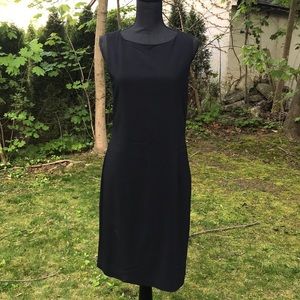 Moschino embroidered back dress